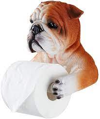 Dog Toilet Paper Holder